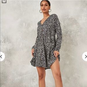 Button Down Dalmatian Dress